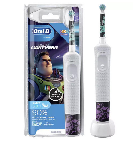 Bàn chải điện Oral-B Kids Lightyear Electric Toothbrush dành cho trẻ tư 3 tuổi trở lên
