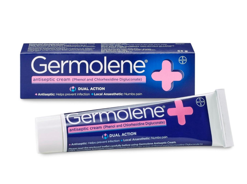 Kem sát trùng và giảm đau tác dụng kép Germolene Dual Action Antiseptic Cream 30gr
