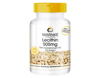 Viên Uống Mầm Đậu Nành Warnke Lecithin 500 mg của Đức 100 viên