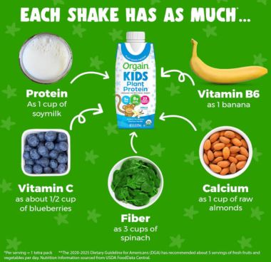 Sữa Protein Orgain Kids hương vani