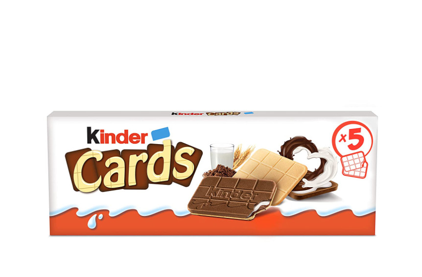 Bánh Kinder Card Đức hộp 128gr