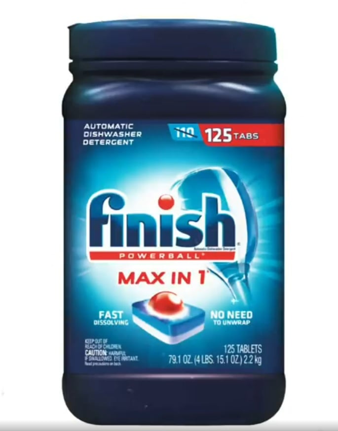 Viên rửa chén FINISH MAX IN 1 thùng 125 viên