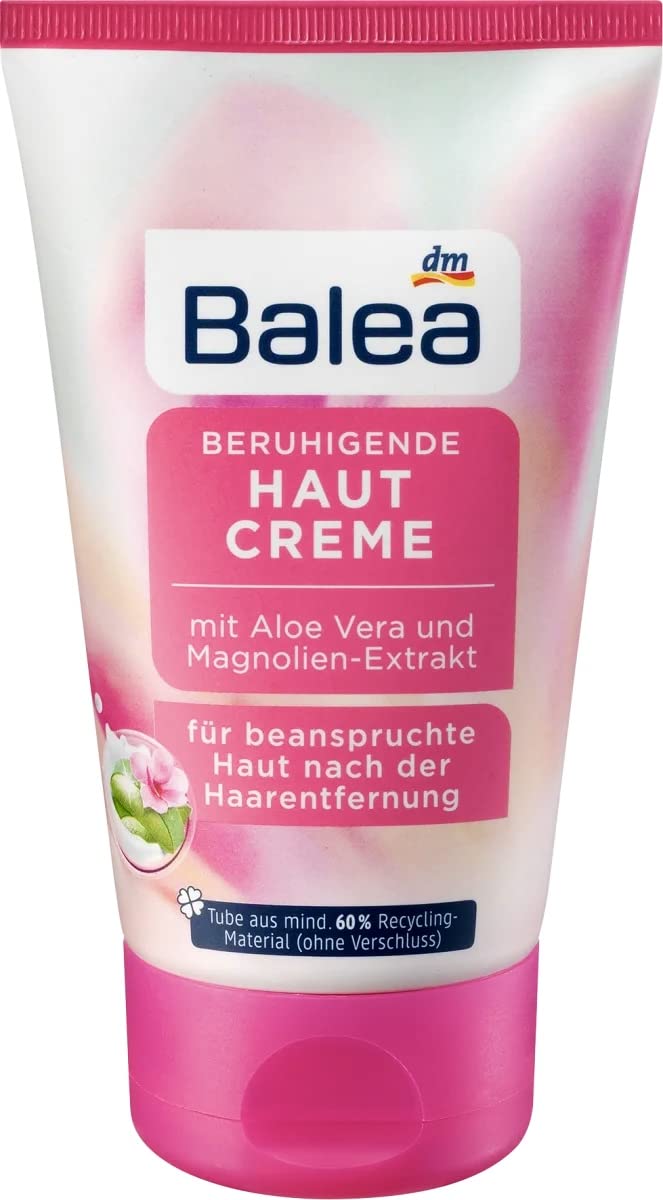 Kem dưỡng ẩm sau cạo-ức chế mọc lông Balea Hautcreme 125ml