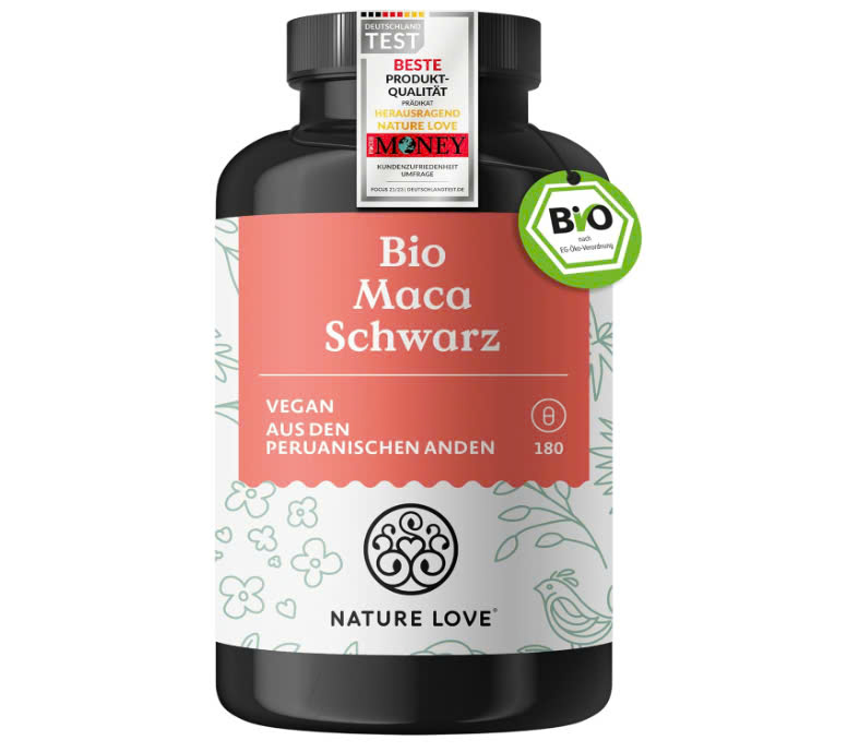 Viên uống Tăng Cường Sinh Lý Nature Love Bio Maca SCHWARZ 180 viên