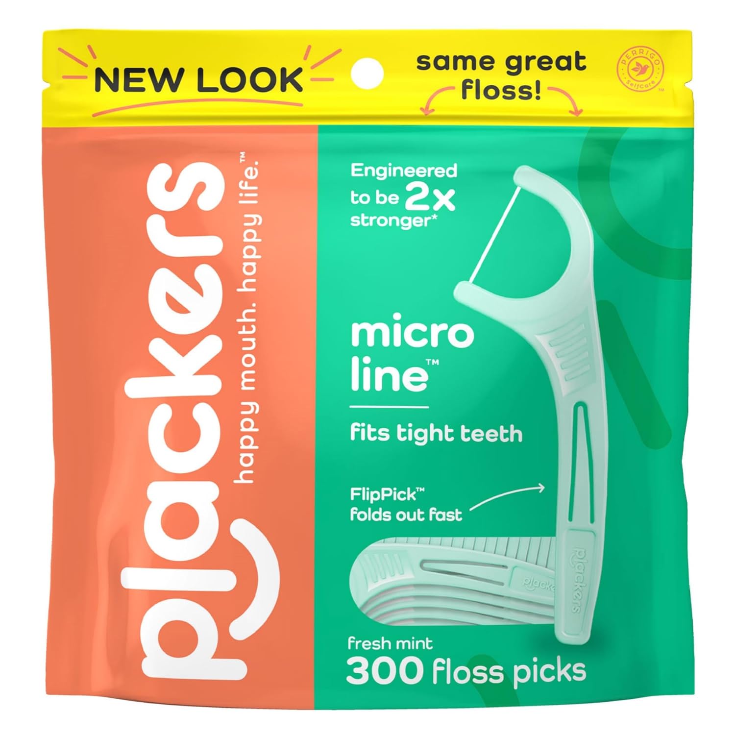 Tăm chỉ nha khoa Plackers Micro Line Dental Floss Picks