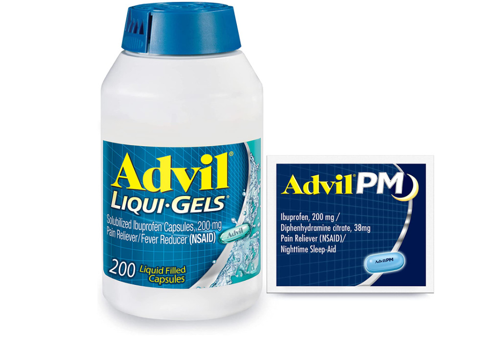 Viên uống giảm đau hạ sốt Advil Liqui-Gels hộp 200 viên