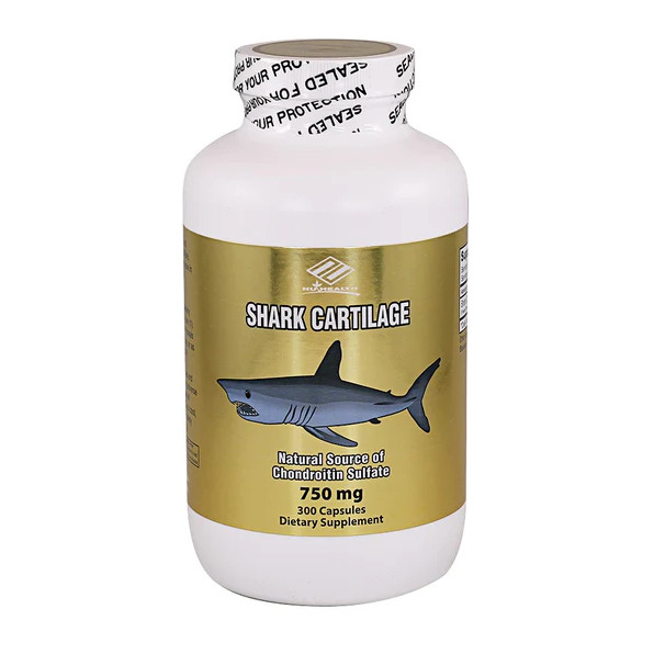 Sụn vi cá mập Nu Health Shark Cartilage 750 mg 300 viên
