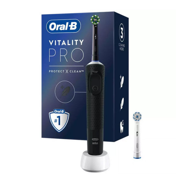 Bàn chải điện có thể sạc Oral-B Vitality Pro Electric Toothbrush Black