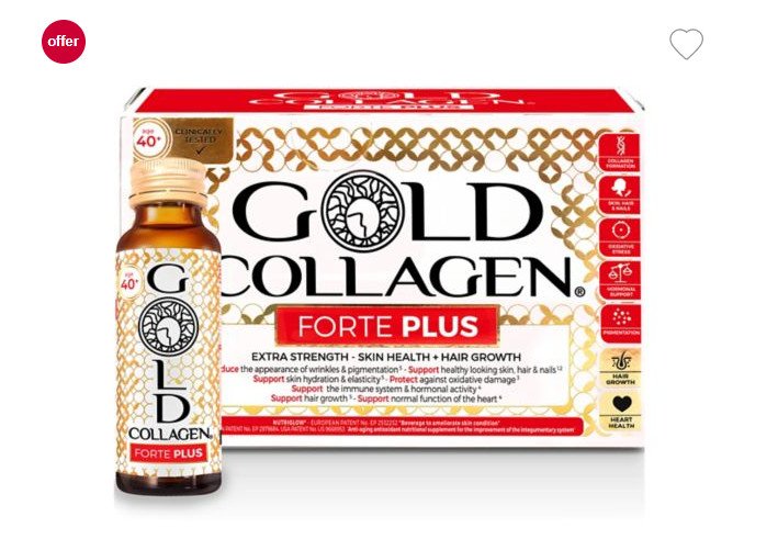 Gold Collagen Forte Plus 50ml 10s dành cho phụ nữ 40+
