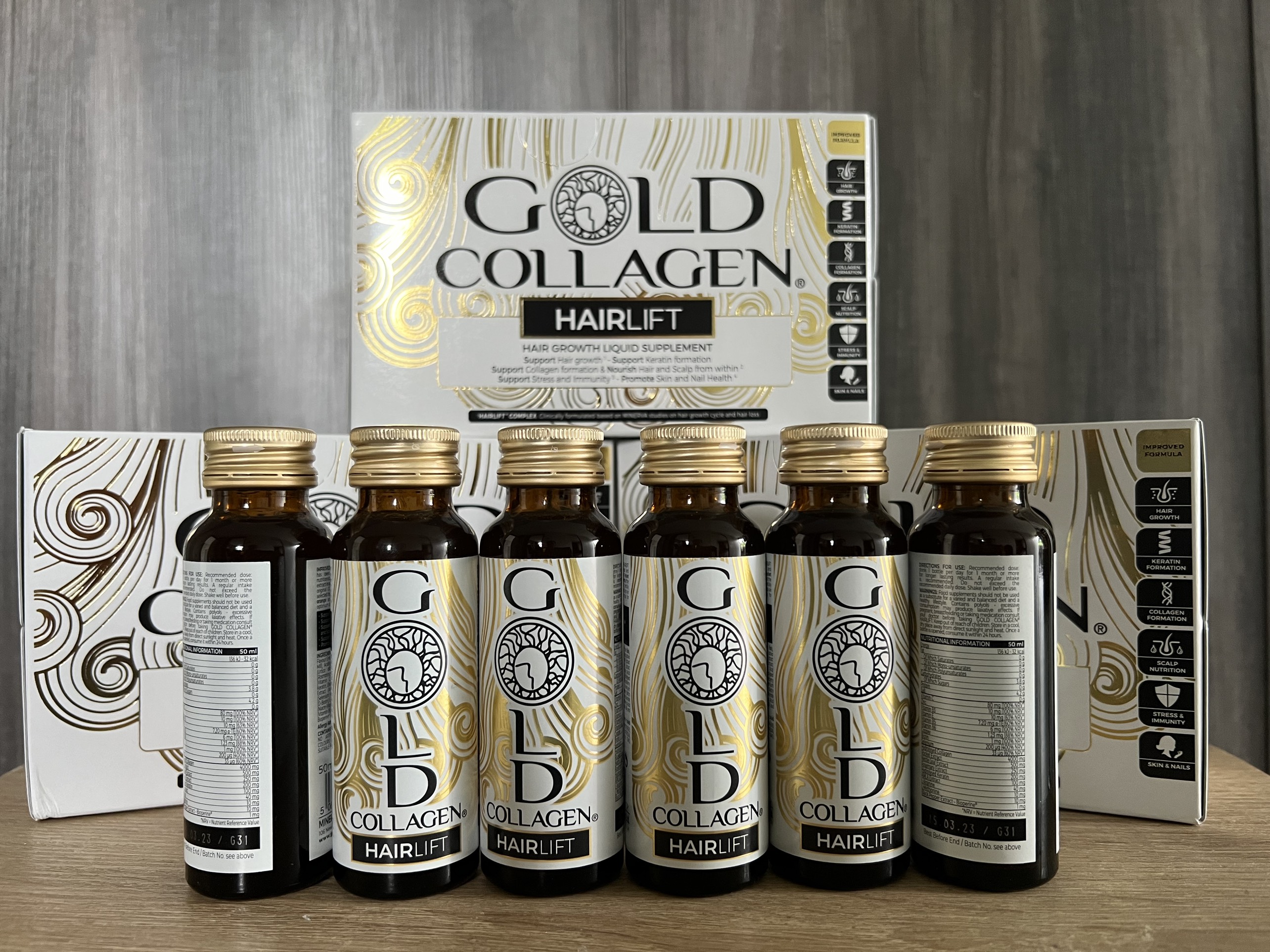 Gold Collagen HairLift chuyên tóc rụng