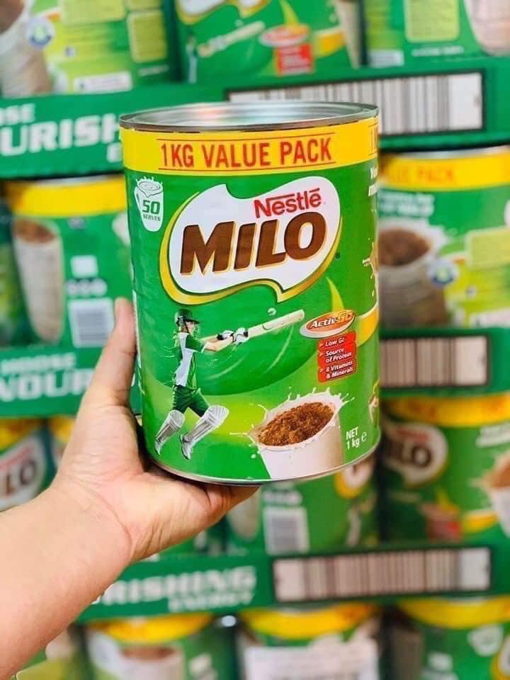 Sữa bột mIlo Úc hộp 1kg