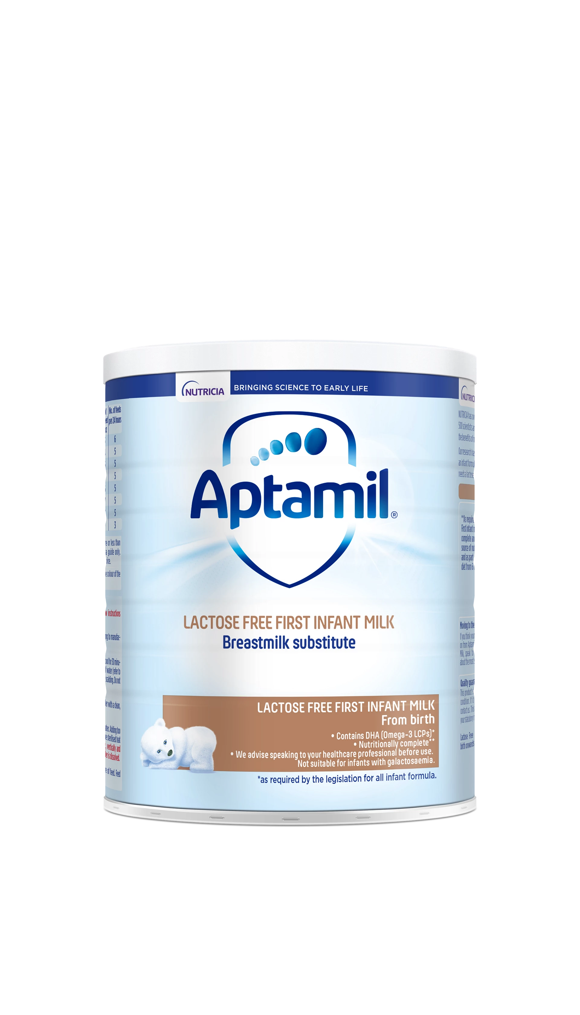 Sữa Aptamil Lactose Free 400g dành cho trẻ sơ sinh