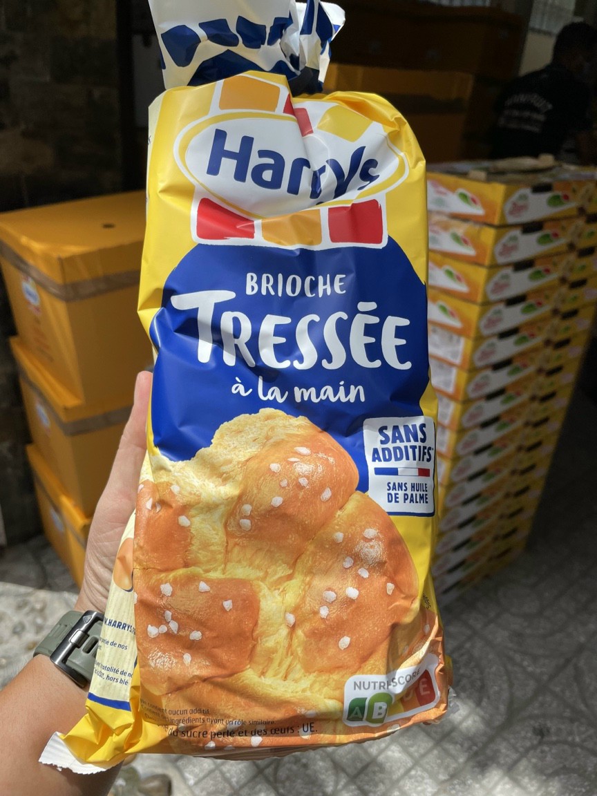Bánh mì hoa cúc Harrys Brioche Tressée 500gr