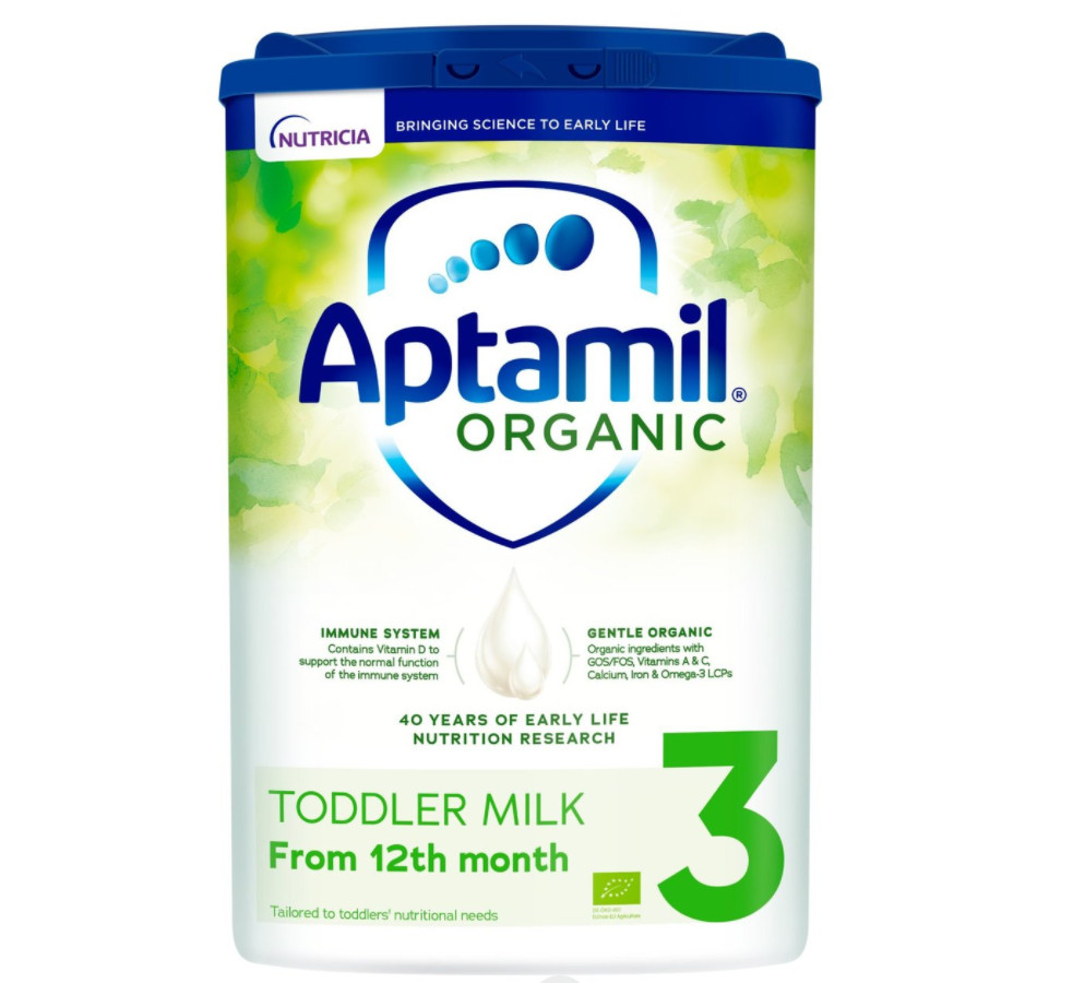 Sữa Aptamil organic 3 UK hộp 800gr