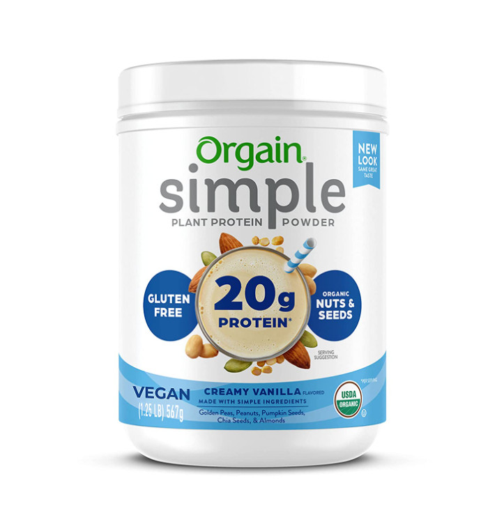 Bột Protein Orgain hữu cơ vị vani simple 1.22kg