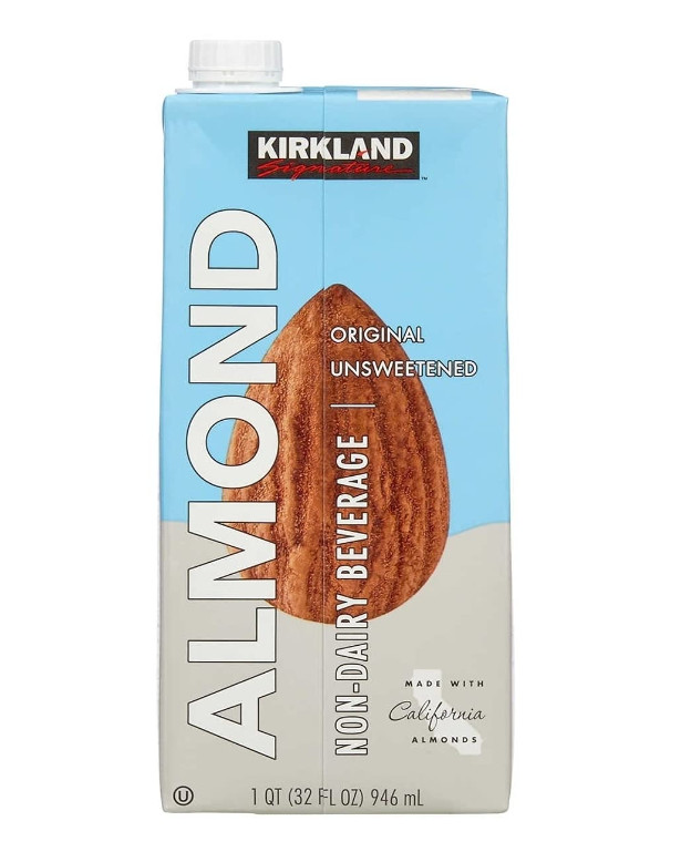 Sữa hạnh nhân Organic không đường Kirkland Signature Almond Milk 946ml