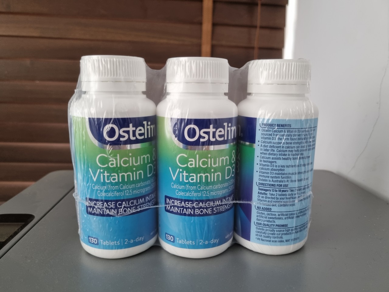 Ostelin Calcium & Vitamin D3 Úc hộp 130 viên