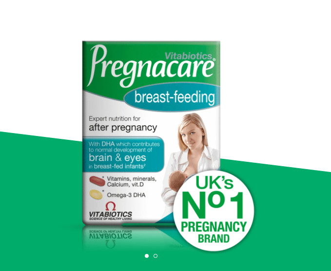 Viatmin Pregnacare Breast-feeding UK sau sinh hộp 84 viên