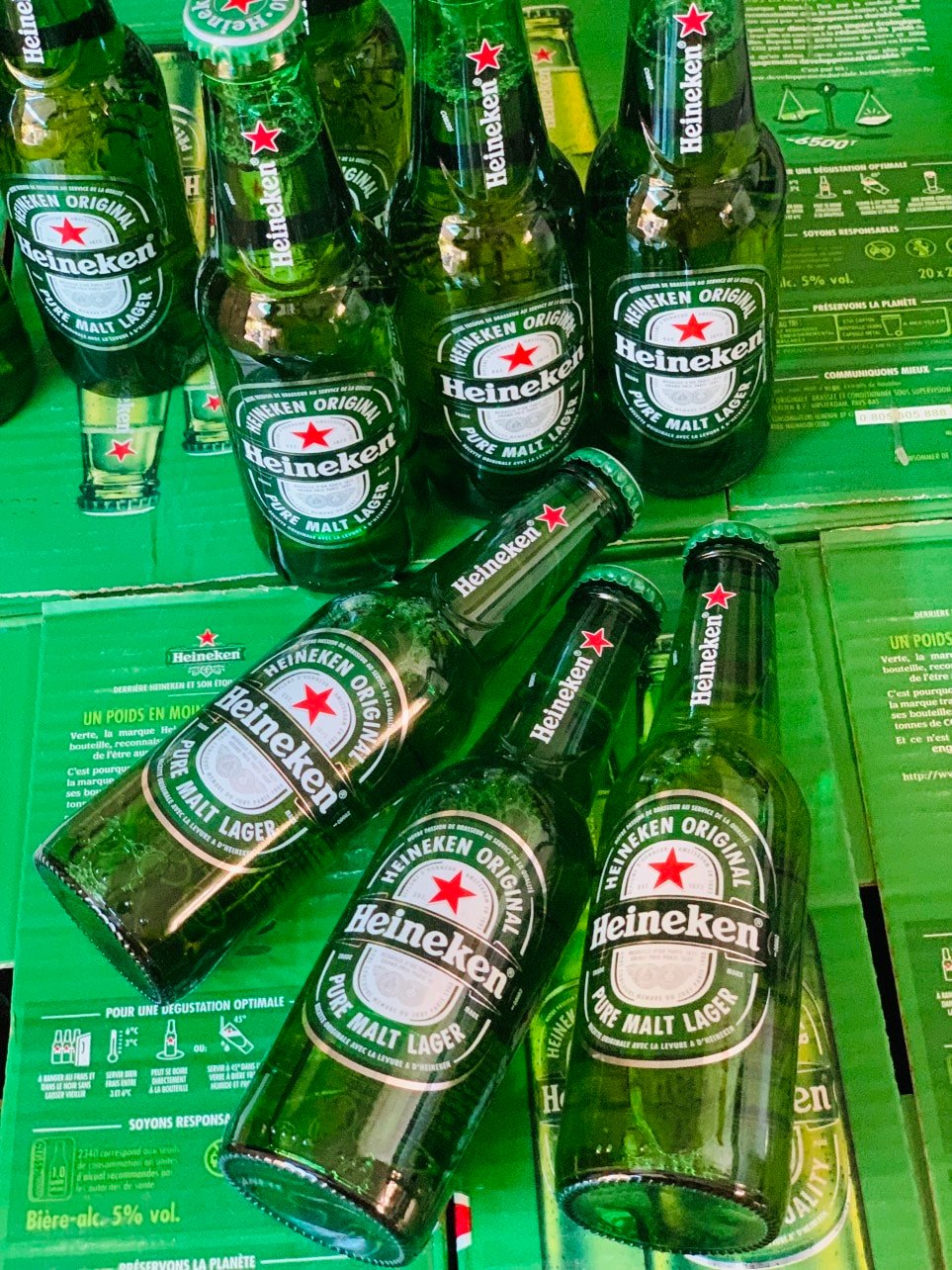 Bia Heineken Pháp thùng 20 chai*250ml