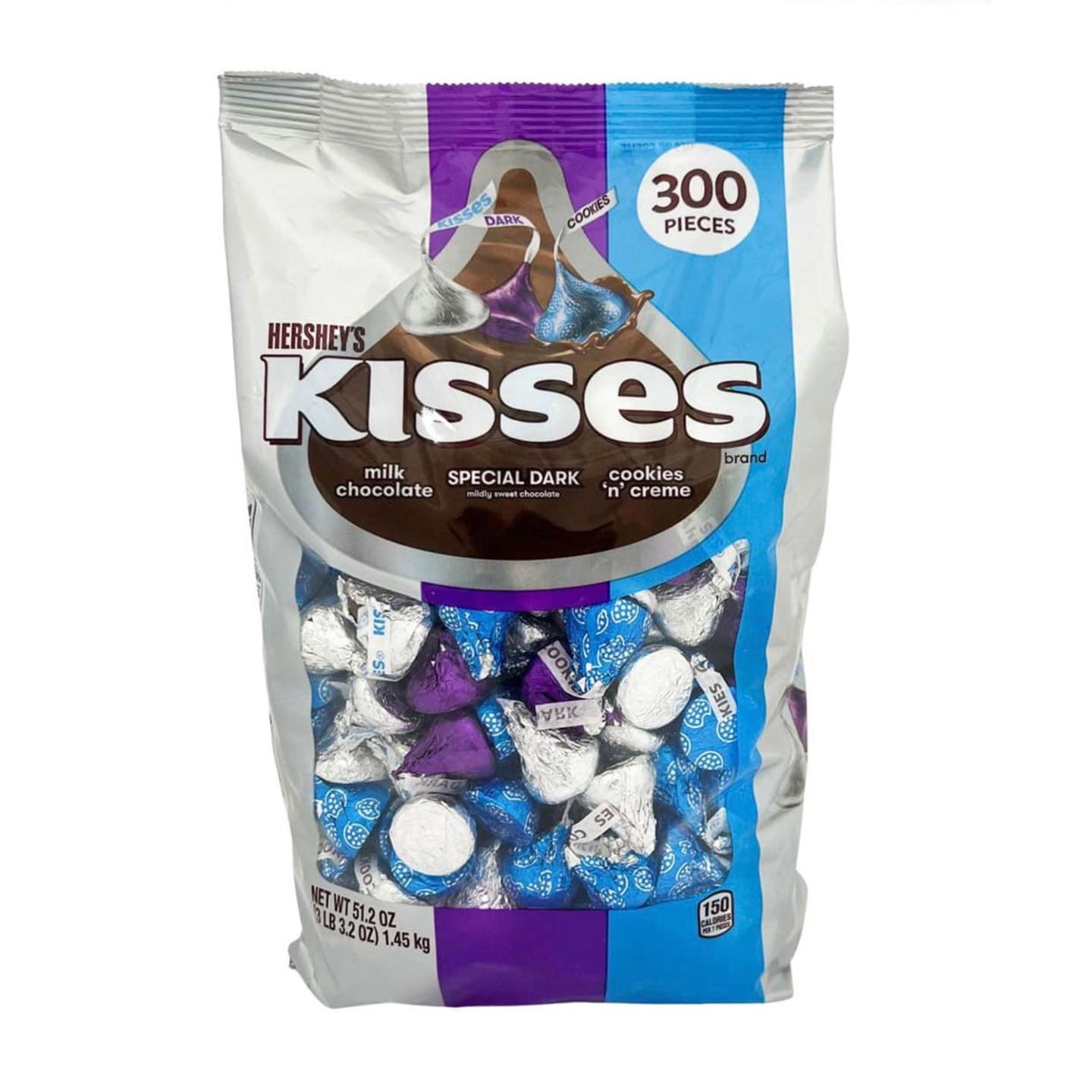 Chocolate Hershey Kisses 1,45kg 300 viên