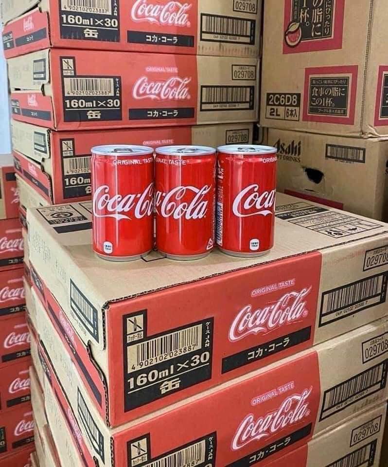 Coca mini Nhật thùng 30 lon*160ml