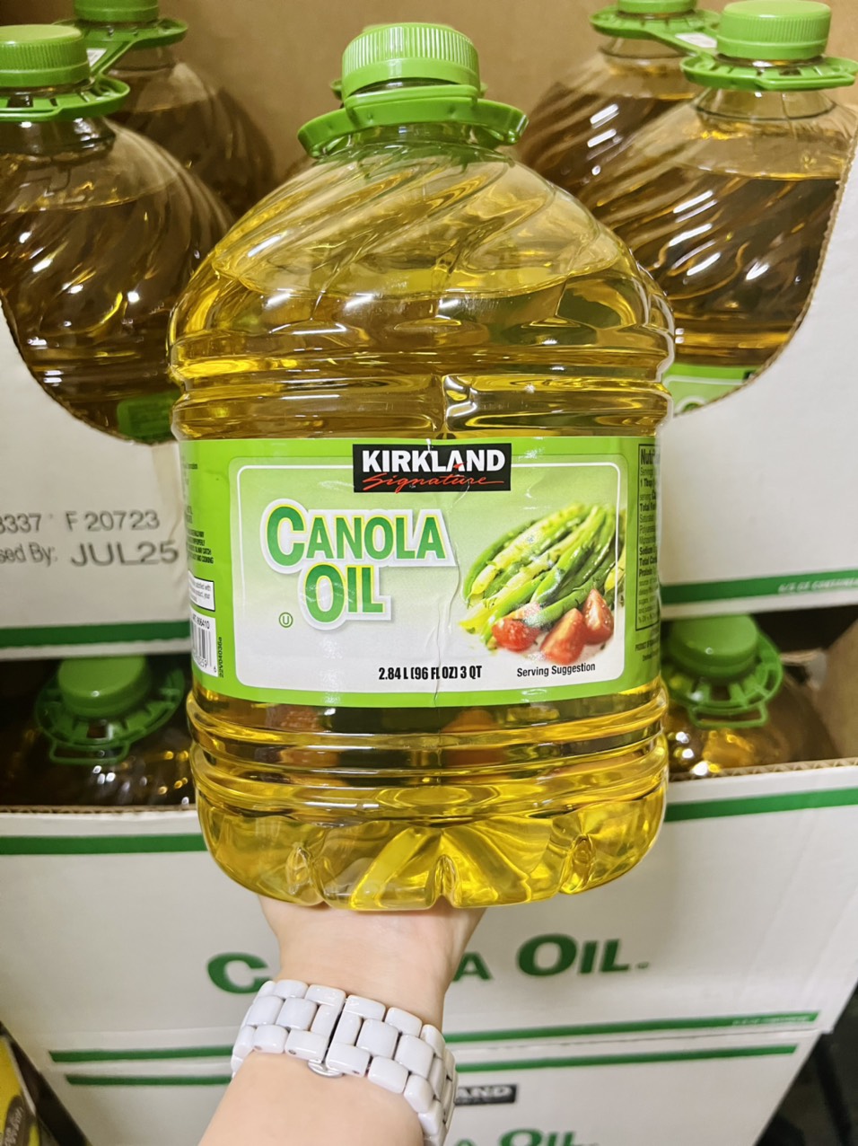 Dầu ăn Kirkland Canola Oil 2.84L